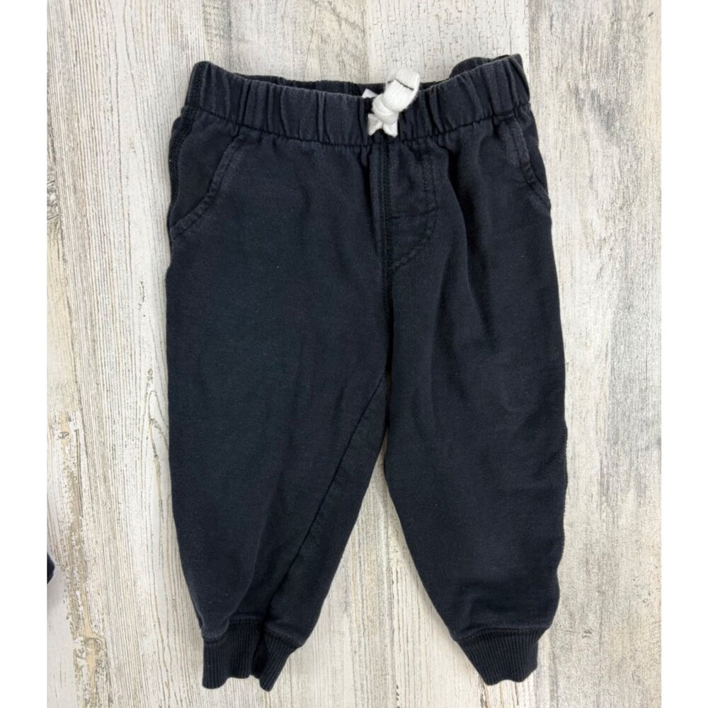 Carters Baby Boys Sz 12 to 18 M Skeleton Long Sleeve Shirt Black Pants Halloween - Picture 7 of 9